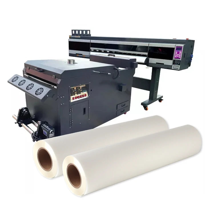 Goosam Glossy PET Hot Peel 30 30cm*100m DTF Machine Transfer Inkjet Film for Epson I3200 Dx5 Xp600 Printer