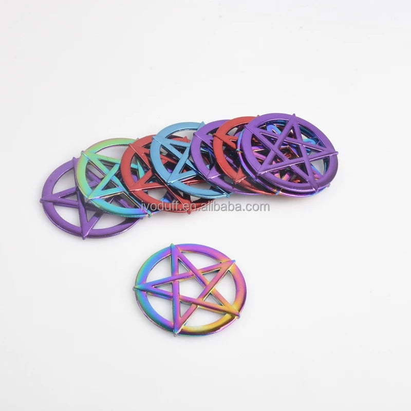 High Quality Star Shape Belt Buckle 45mm Star Shape Webbing Buckle for Handbag Garment