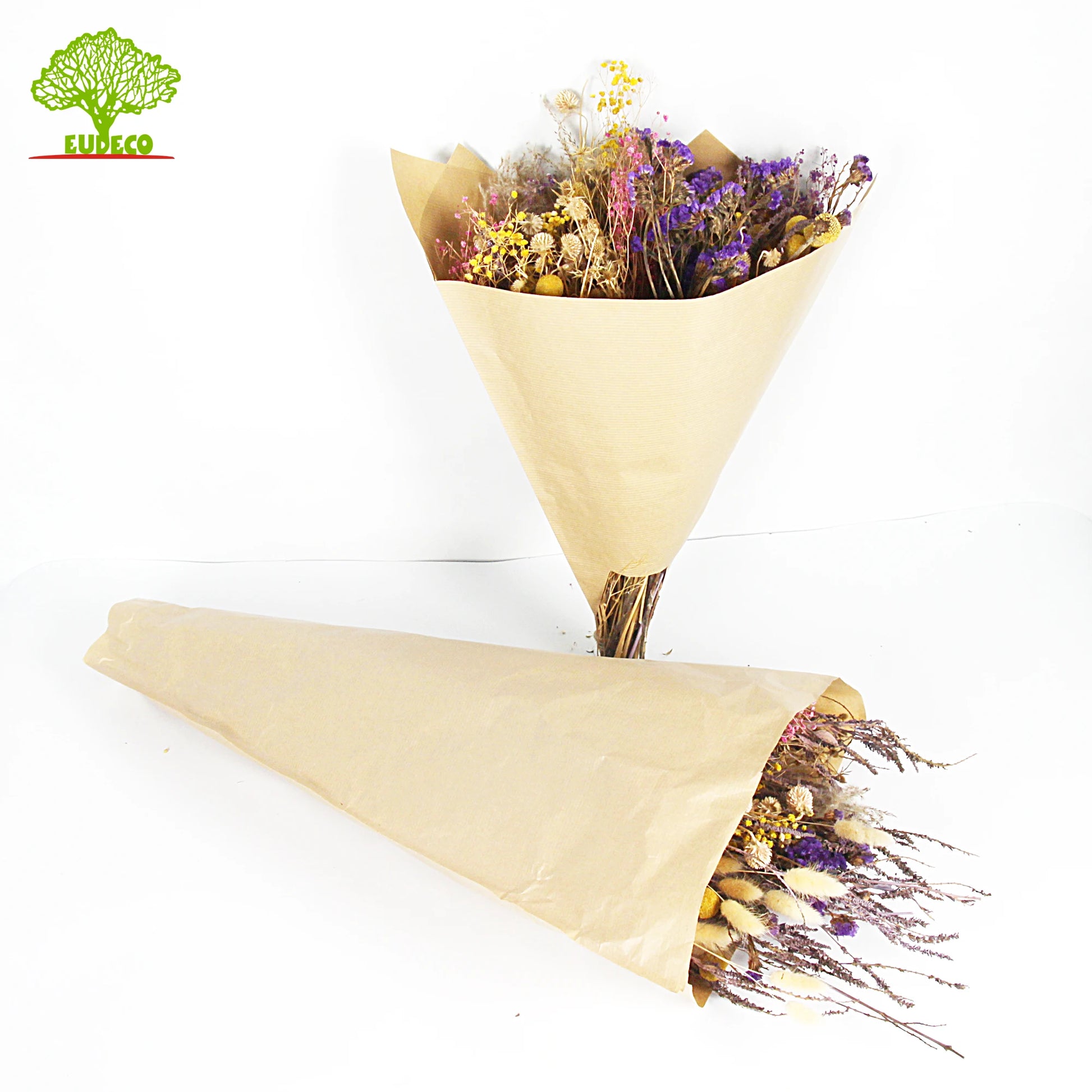 Environmentally Friendly Flexo Printed Floral Bouquet Sleeves Packaging