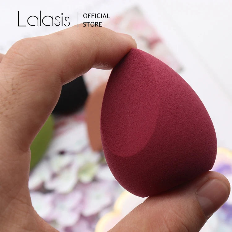 Lalasis Oem Custom Makeup Sponge Cosmetic Foundation Makeup Sponge Applicator Puff Soft Make up Sponge Blender