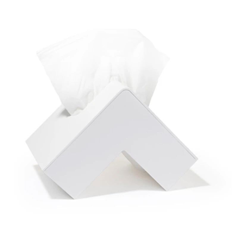 Creative L-shaped Plastic Nordic Design Living Room Tissue Box Simple Household
