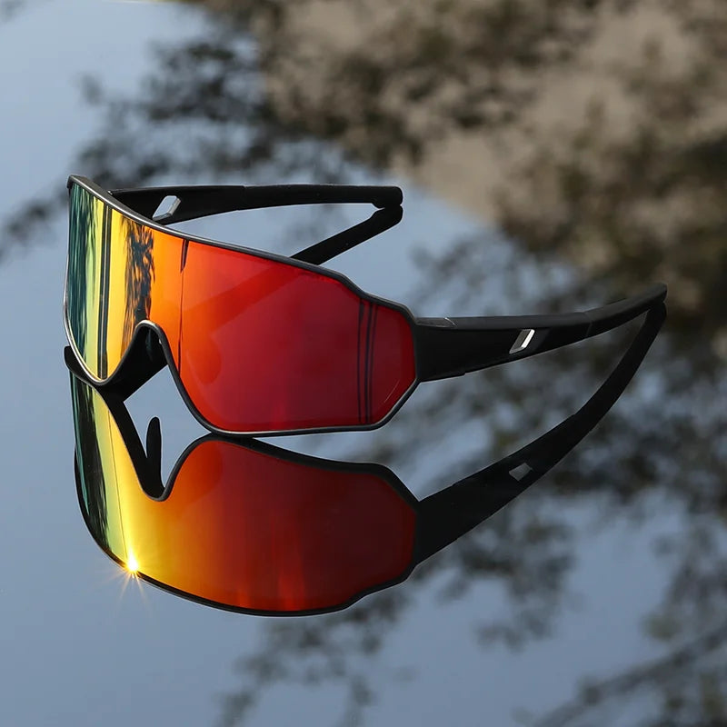 Yijia Optical Wholesale Bike Bicycle Sunglasses Uv400 Tr90 Frame Cycling Glasses Sports Sunglasses