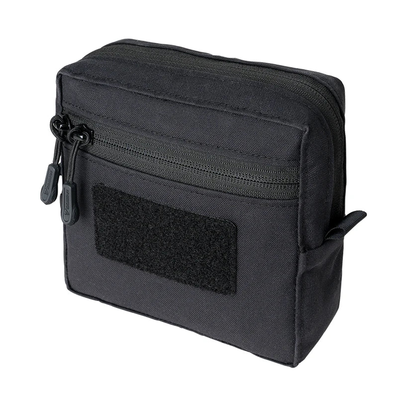 IDOGEAR SS MOLLE General Purpose Pouch 500D Nylon Black Utility EDC Pouch Storage Bag Tactical GP Pouch