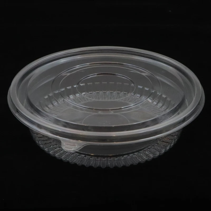 Large Transparent PET Blister Box with One-Time Thickened Bottom for Dessert Bread Cake Sushi Packaging