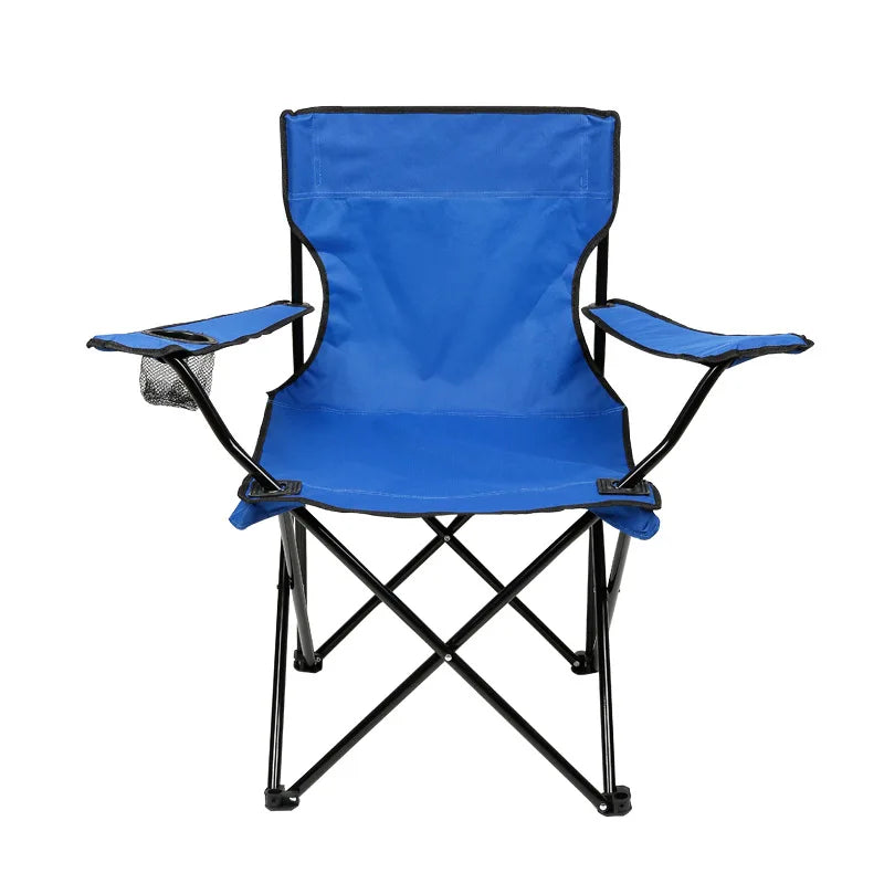 Portable Folding Fabric Chair with Handle Outdoor Furniture for Camping Picnic Fishing Beach Park Travel Use