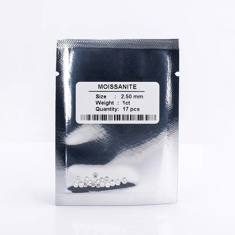Wholesale Price Moissanita 0.8mm 1mm 2mm 3mm DEF Mosan Melee Mossanite Stone Loose Moissanite Diamond