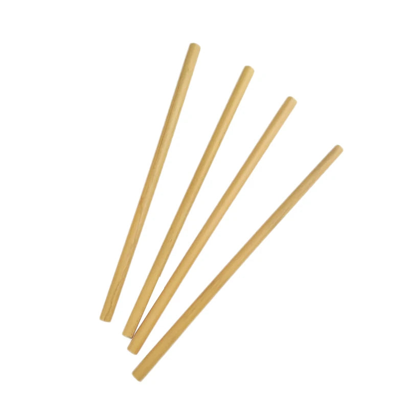 Eco Friendly Biodegradable Bamboo Straw Reusable Drinking Straw for Juice /coffee/smoothie