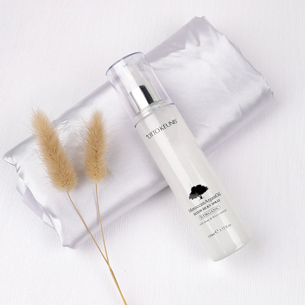 Otto Keunis Private Label Silkening Mist Hair Spray Add Shine Protects Hair Against Damage Smooth Hair Heat Protect Silky Spr