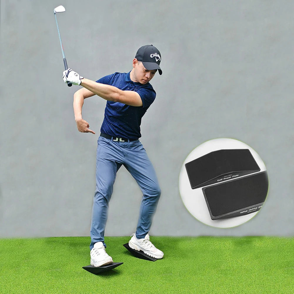 Golf Gravity Plate for Swing Training Posture Correction Improve Stability Balance and Swing Power with Ground Force Technolo