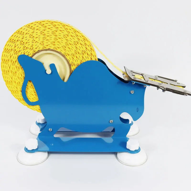 New Design Manual Blue Aluminium Alloy Eco-Friendly Bread Clip Machine for Bakery Use and Bag Clips Packing