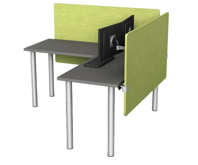 Ofisolution Eco-friendly 100% PET Polyester Acoustic Privacy Desk Screen for Office