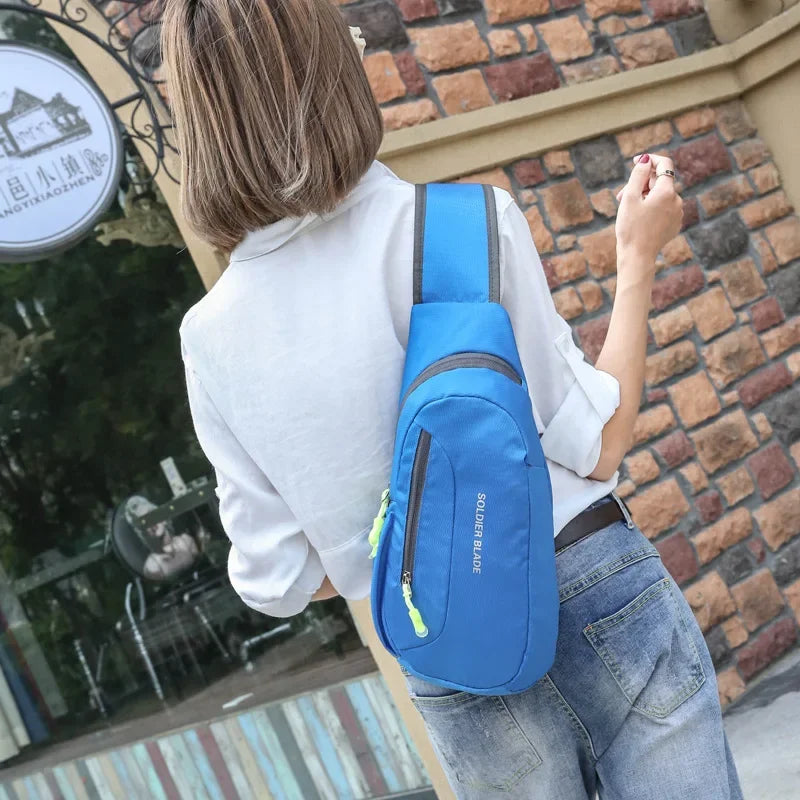 2024 New Multi-functional Waterproof Chest Bag Outdoor Sports Bag Cycling Waist Bag