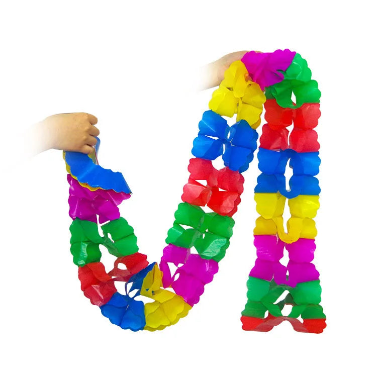 Stage Magic Trick Pull Flower Magic Tricks Garland Magic Props Toy for Kids