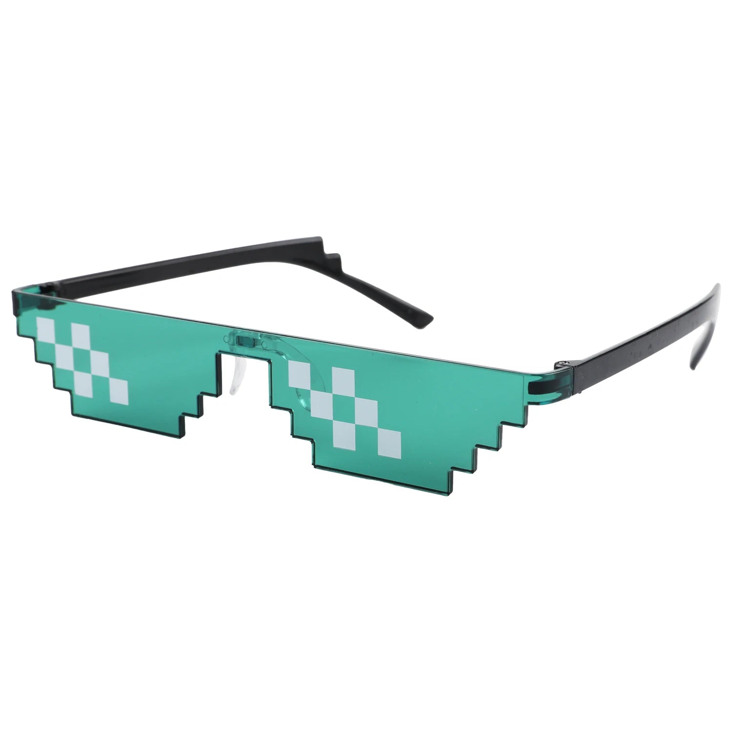 Summer Senior Sense Rimless Polygon Sunglasses UV400 PC Lenses & Frame KROKODIL 169 304 for Women
