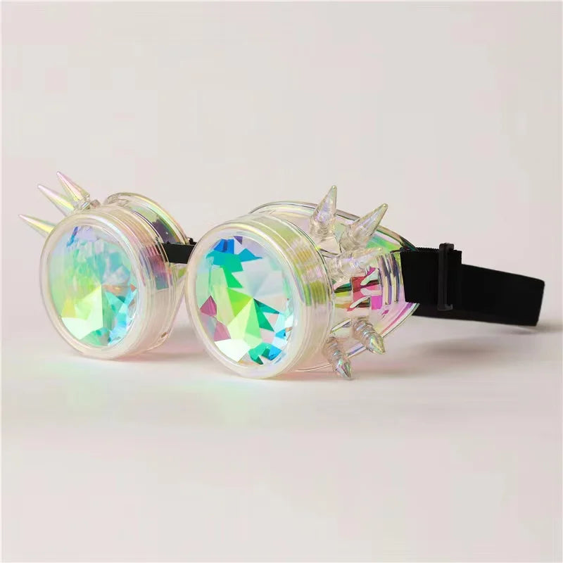 New Arrival Wholesale Steampunk Driving Cyclin Glasses Multi-Color Lens Graduation Ramadan Diwali Thanksgiving Valentine's Da