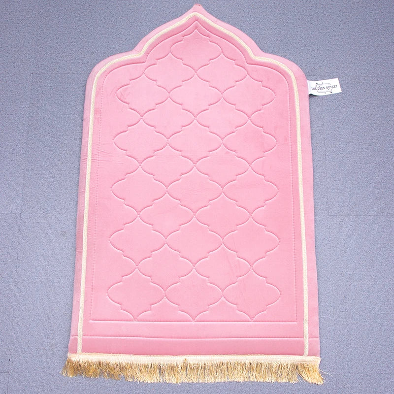 Mosque Custom Handmade Woven Embroidered Tufted Thick Memory Foam Cushioned Anti-Slip Stain Resistant PET Friendly Islamic