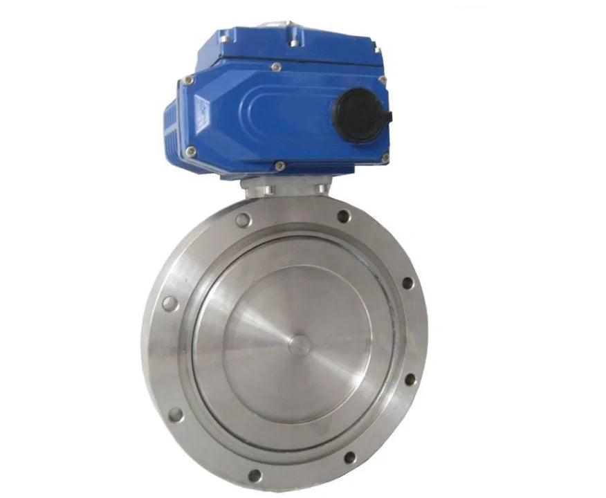 GID Vacuum Stainless Steel SS Electric butterfly Valve