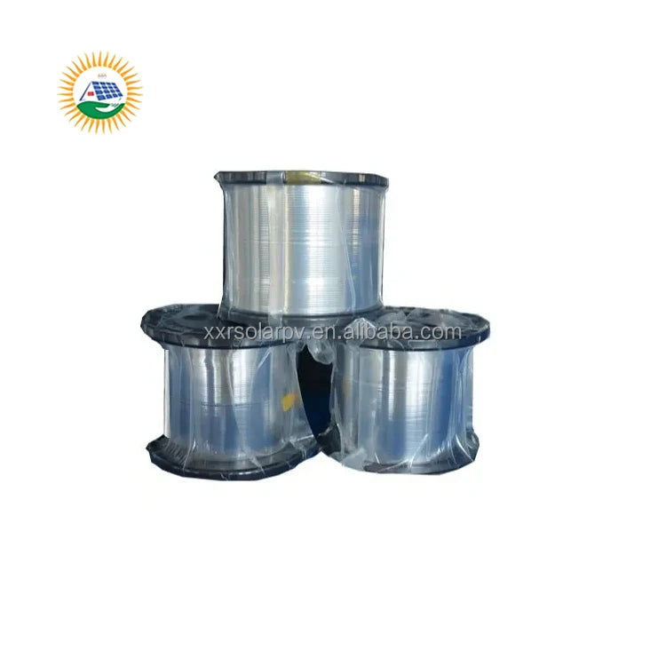 4*0.13mm High Purity Oxygen Free Leaded Copper Busbar Wire CE Certified for Solar Panel Connecting Soldering Cell