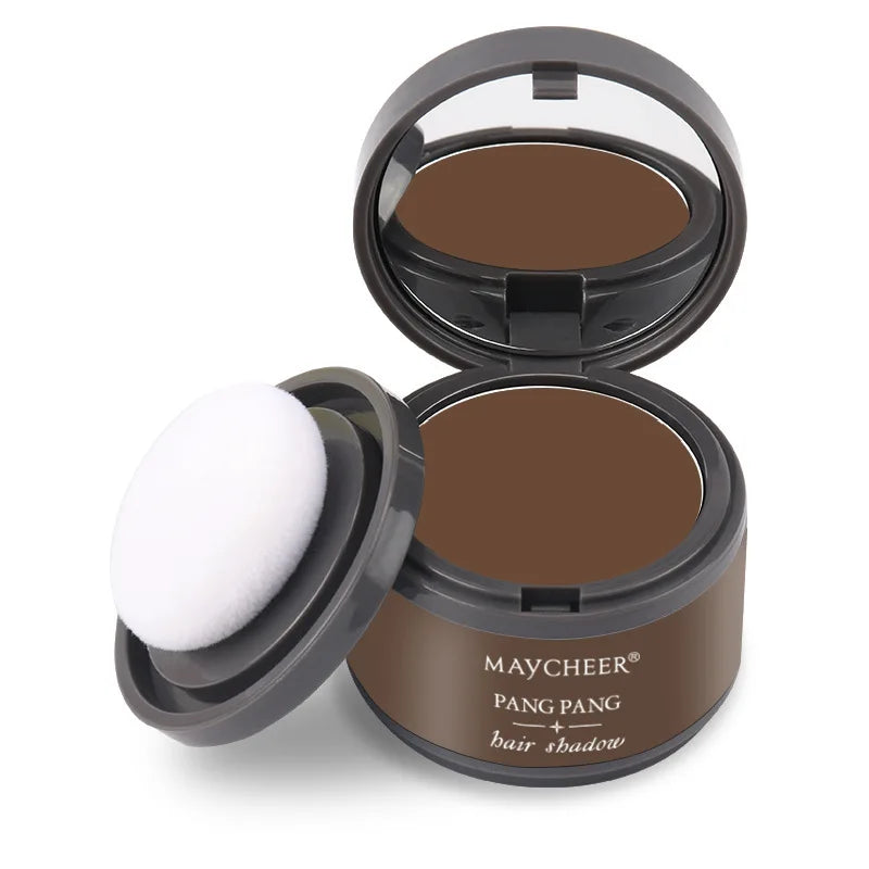 MAYCHEER Quick Cover Hair Root Concealer Waterproof Instantly Eyebrows Hairline Shadow Powder for Thinning Hair Line With Bru
