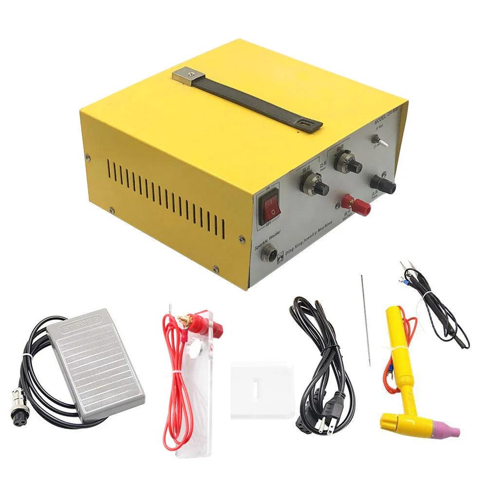 Electric Gold Silver Jewelry Muiti-function Welder Equipment for Welding Gold/Silver/Iron 80A Pulse Spot Welder Welding Machi