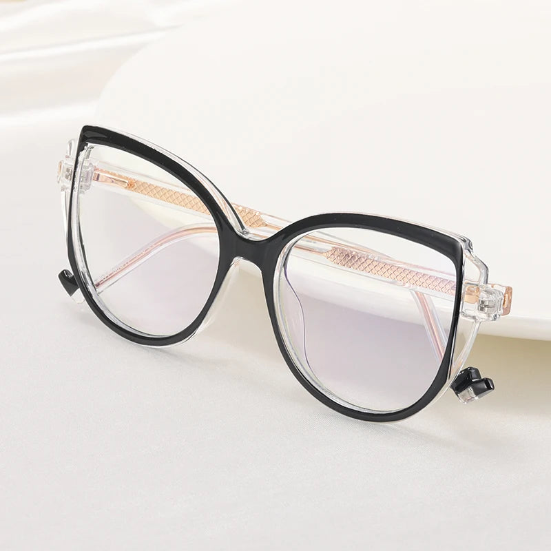 MS 82067 Eyeglasses 2023 New Fashion Best Selling Ladies Plastic Classic Leopard Frame Anti-blue Light Glasses
