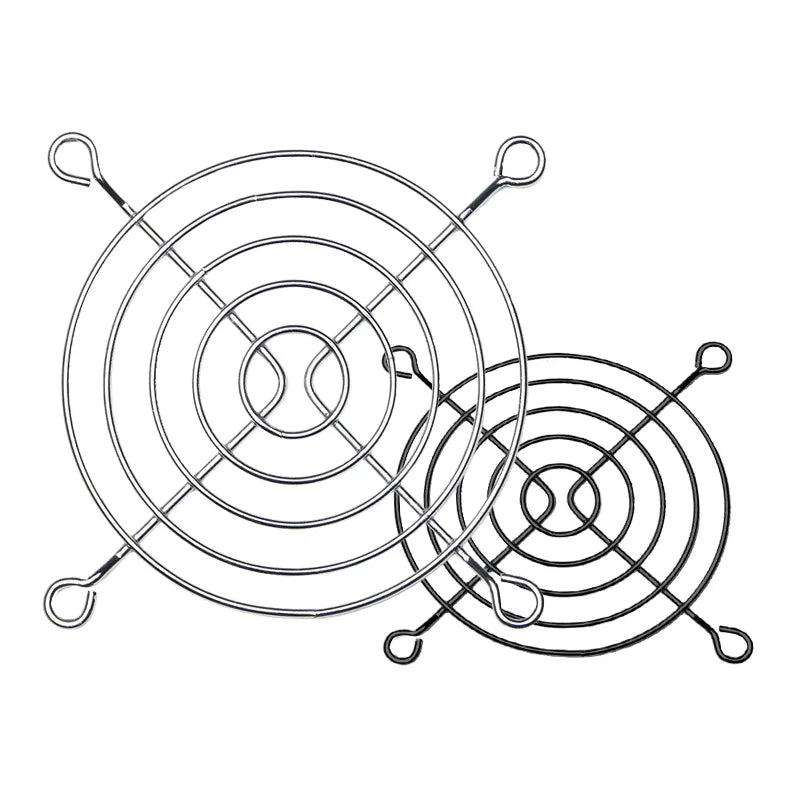 80mm Metal Fan Guard RingIndustrial Mesh Fan Guard GrillVersatile Fan Accessory