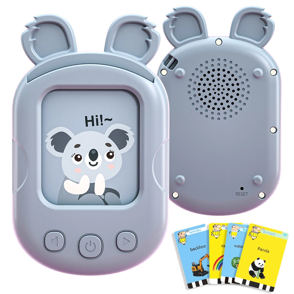 Wholesale Price Retail Ready Flash Card Reading Device Talking Machine Language Learning Early Educational Toys for Kids