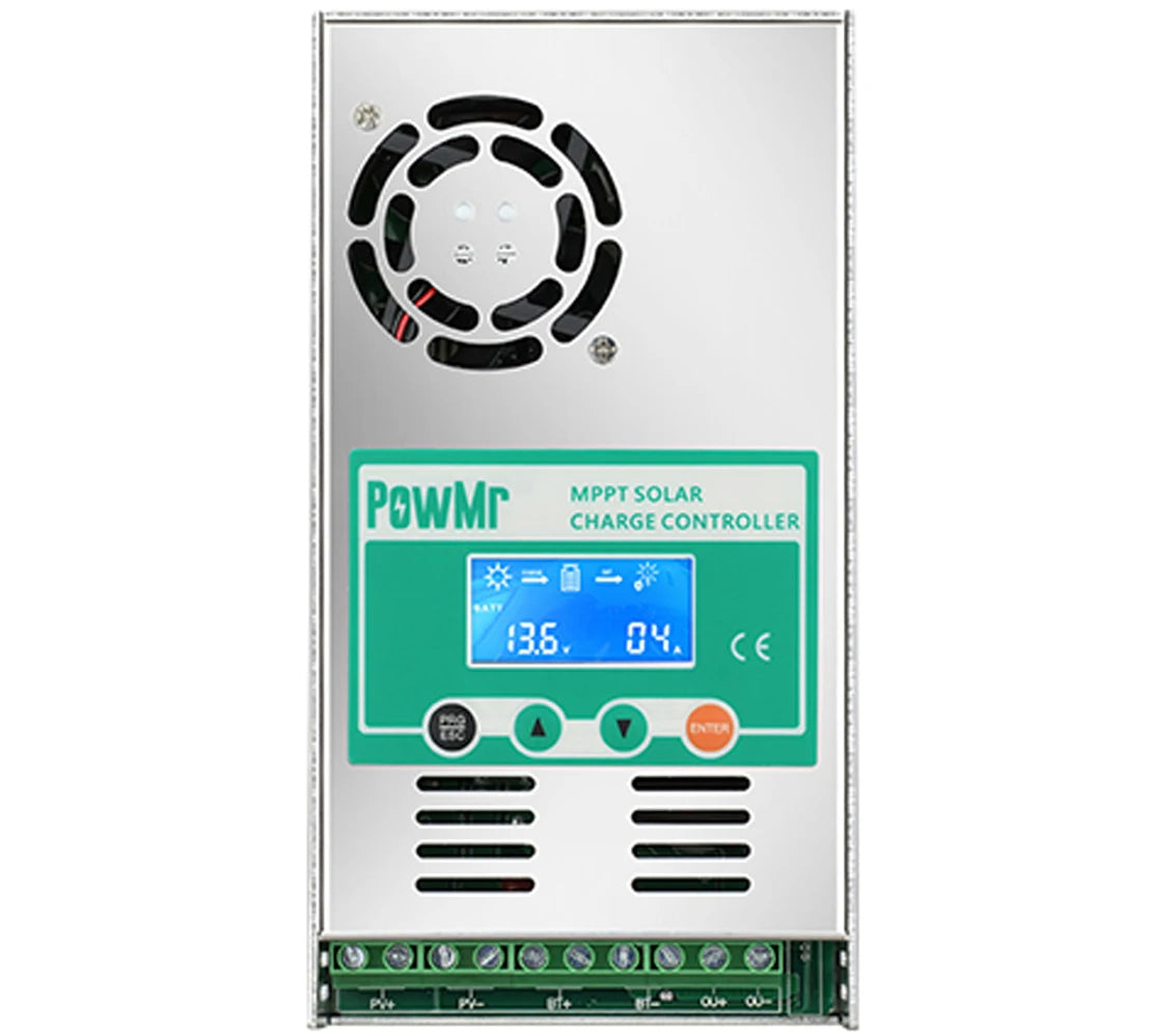 PowMr Smart 12V 24V 36V 48V Solar Panel Controller 60A Lifepo4 Charge Controller MPPT Solar Charge Controller