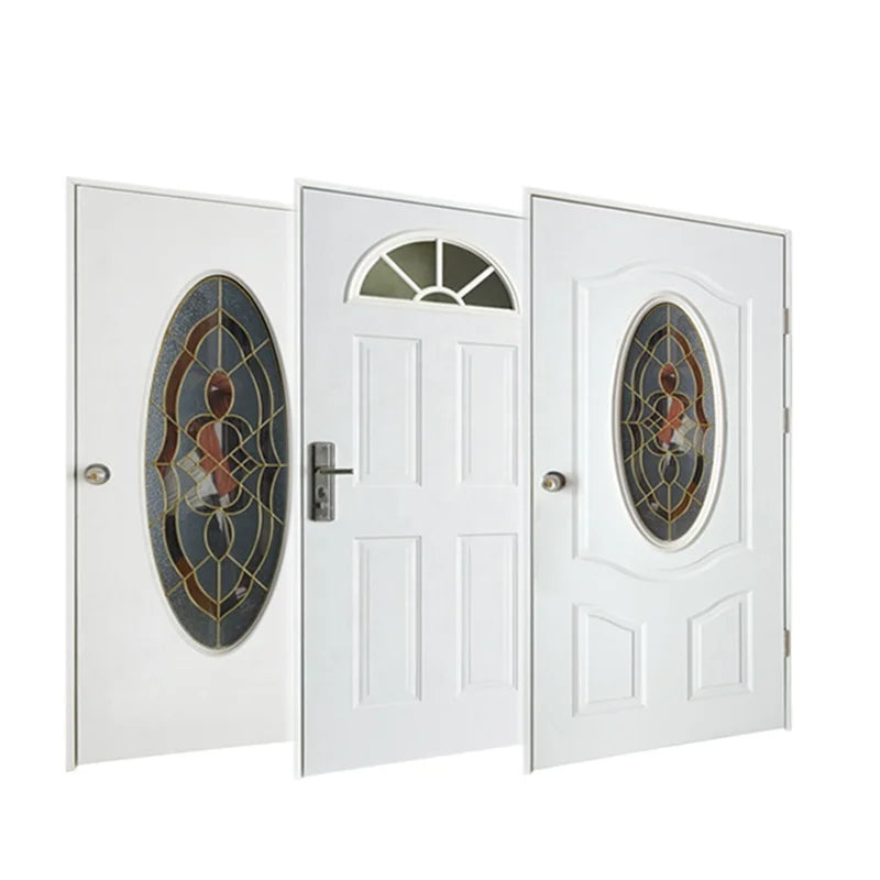 American Steel Doors Security Anti-theft Entry for Houses Interior Exterior Doors Panel Room Metal Steel Door Designs Picture