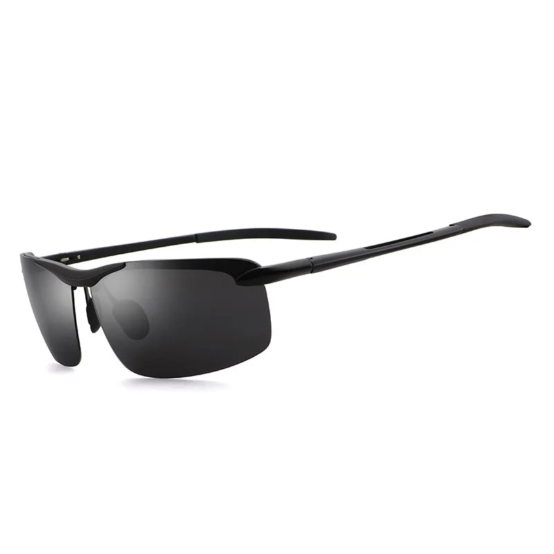 Hot Selling Polarized Sun Glasses Driving Brand Men Custom Logo Aluminum Magnesium Sport Polarized Sunglasses