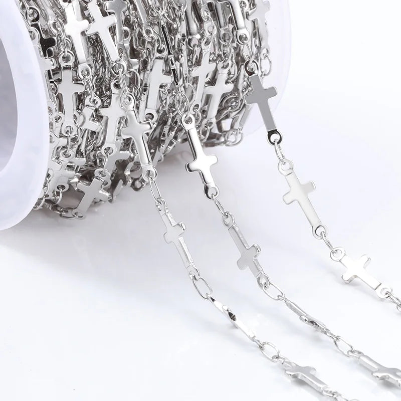 New Arrival Stainless Steel Chain for Men Women Y2K Style Fashionable Chains for DIY Necklace and Bracelets