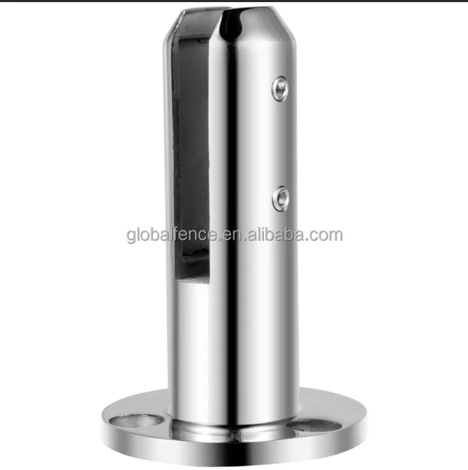 Reilbu  Frameless  8-12mm Tempered Glass Fence Spigot for Balcony