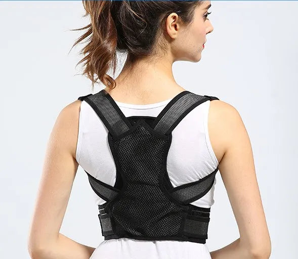 2024 New Style Adjustable Back Pain Relief Back Support Belt Back Brace Posture Corrector