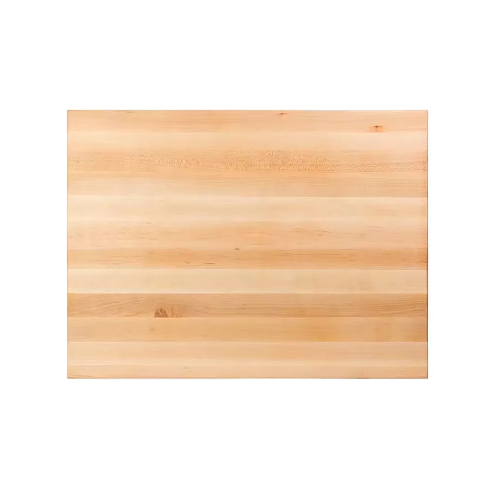 Custom Extra Large Eco-friendly 3.8cm Thick Multifunction Natural Wooden Maple Rectangle Kitchen Cutting Board for Chopping