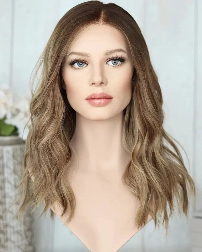 Unprocessed Natural 13*4 Lace Front Wigs Human Hair 150% Density Ready to Ship for White Women Top Grade