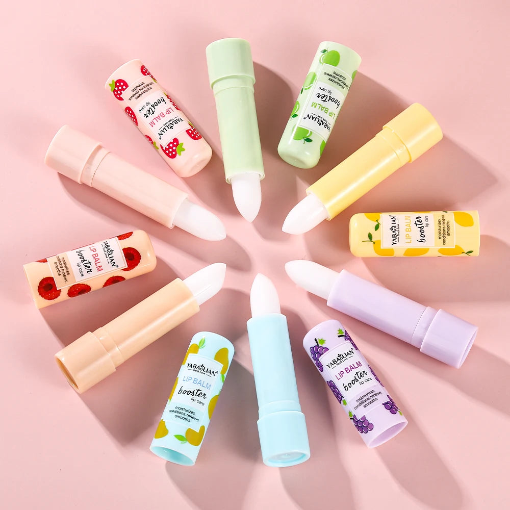 Organic Aloe Lip Balm Lasting Moisturizing Transparent Lipstick New Natural Multicolor Waterproof Liquid 4g Lipstick Mask Wom