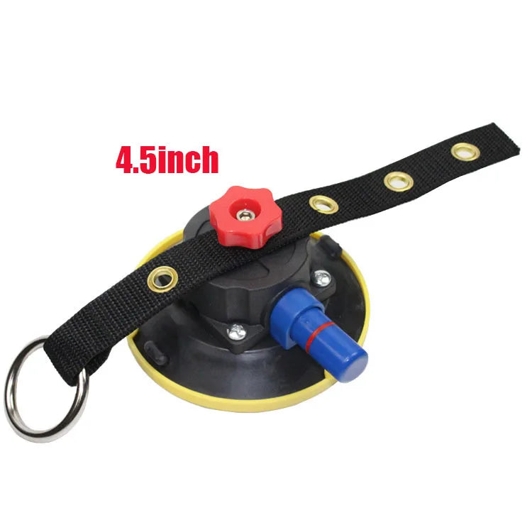 4.5inch Pump Suction Cups Car Dent Repair Puller Hand Pump Vacuum Suction Cups Car Dent Repair Accessory Lamp Stand Checking