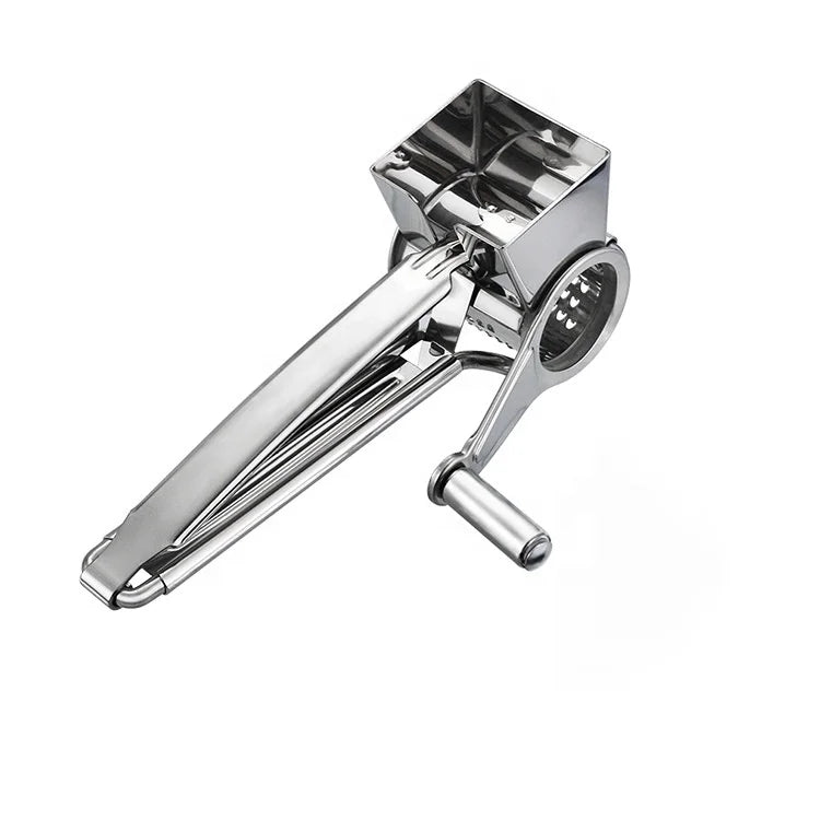 Manufacturer's Creative Stainless Steel Cheese Shaper Hand Operated Rotary Cheese Grater for Kitchen Cheese Cutting Knife