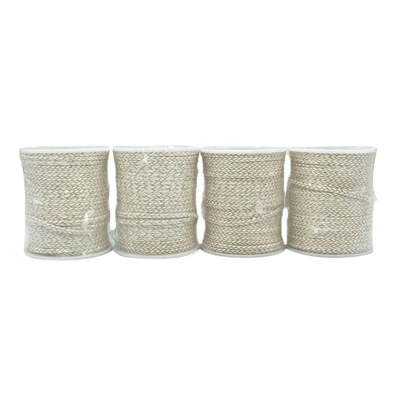 DIY Candle Wick Cotton Paper Interwoven Wick Rolls Soy Wax Candle Wick Without Wax