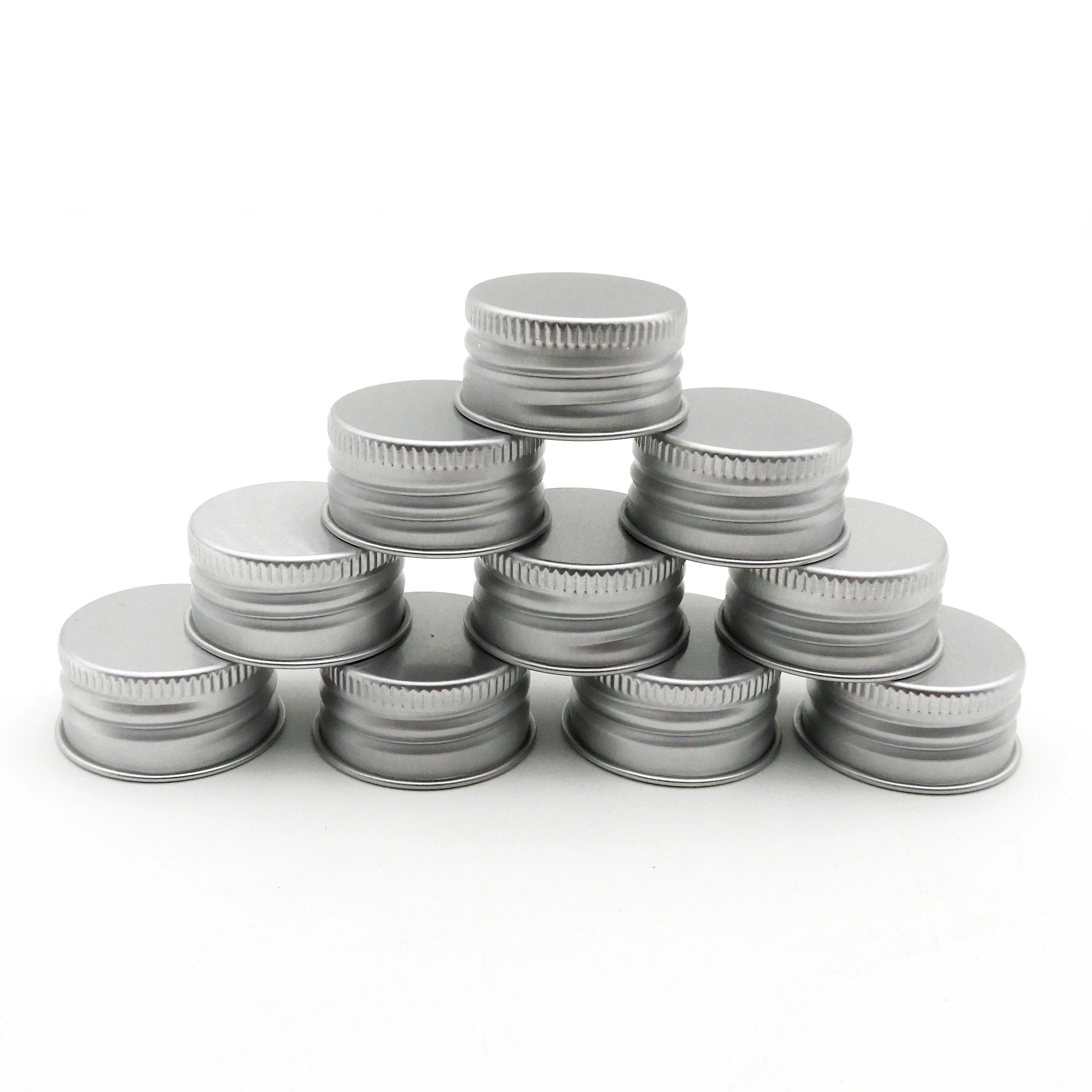 Universal Size 28 mm Wholesale Metal Lid Screw Cover 28mm Aluminum Water Bottle Cap