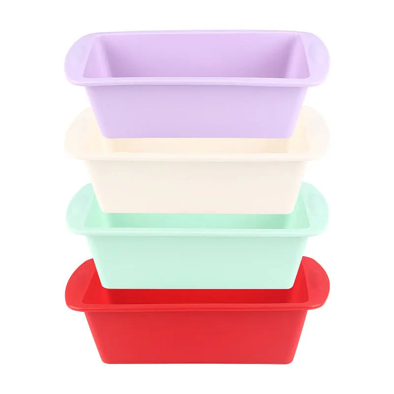 Homemade Large Size Silicone Bread Loaf Pan Non-Stick Eco-Friendly (-40 230) Customized Shape for Baking Cake Decorating