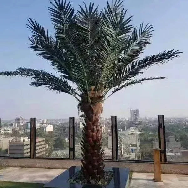 Factory Direct Sales Outdoor Large Artificial Palm Tree Coconut Tree Artificial Tree Wholesale