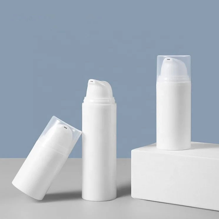 50ml  Manufacture Plastic Airless Pump Bottle Serum Lotion Pump Dispenser Vacuum Airless Bottle