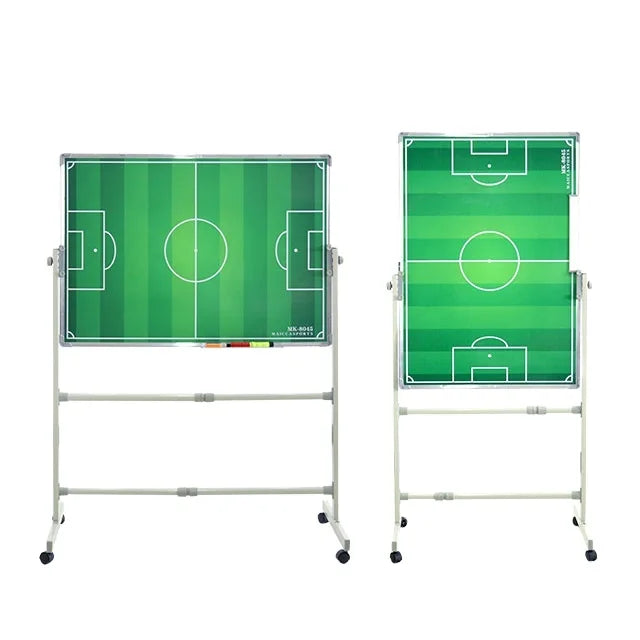 Foldable Football Tactics Board With Tripod Stand Magnetic Soccer Coaching Board
