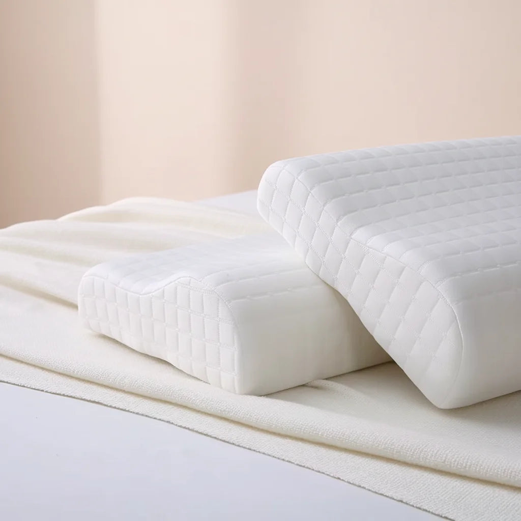 High Quality Luxury Orthopedic Pillow Memory Foam Neck Support Customizable Fabric Bed Pillow Best Sleep Comfort Hot Selling