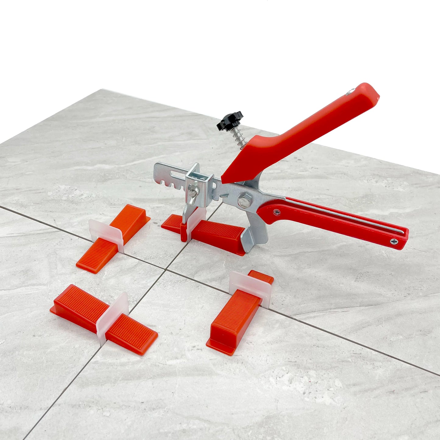 Modern PP Plastic Tiles Leveler Spacers 1mm Tile Leveling System Clips 100PCS/BAG Tile Accessories