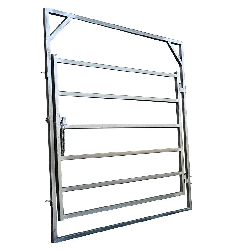 Wholesale Bulk Livestock Cattle Panels 6-Foot Yard Fence Steel Frame Galvanized Heat Treated Wood Corral Fence Rot Proof Eco