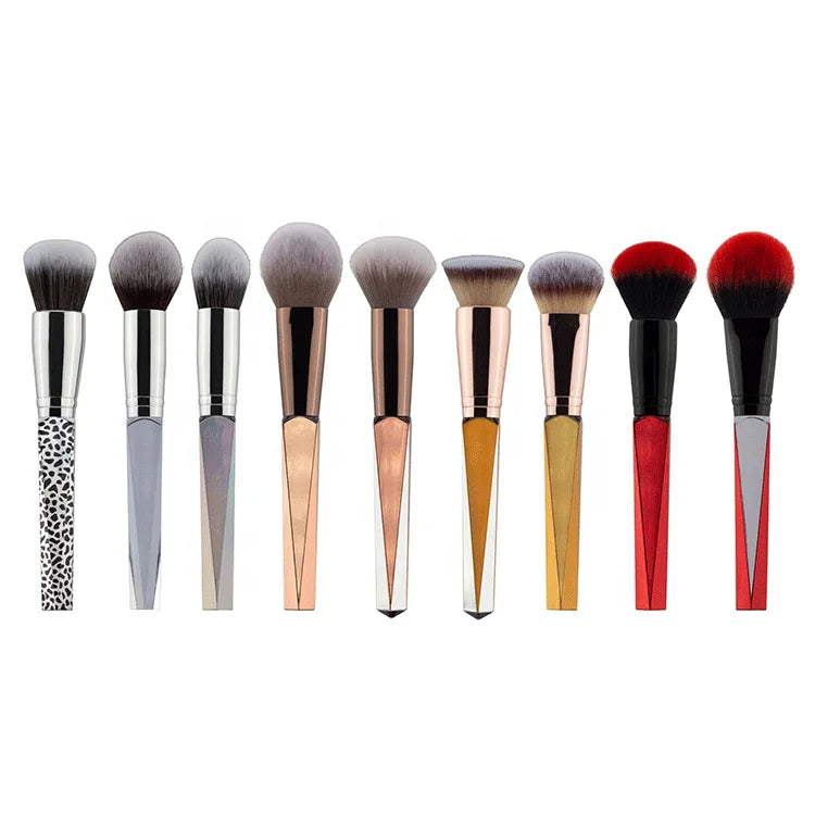 Good Quality Luxury Custom Logo Personalized Cosmetic Tool Professional Powder Foundation Single Makeup Brushes