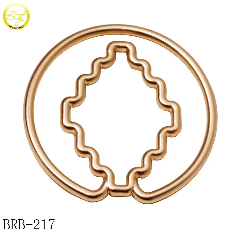 Wholesale Gold Plated Zinc Alloy Swimwear Decorative Buckle Metal Strap Adjuster Lingerie Hardware for Underwear Accessories