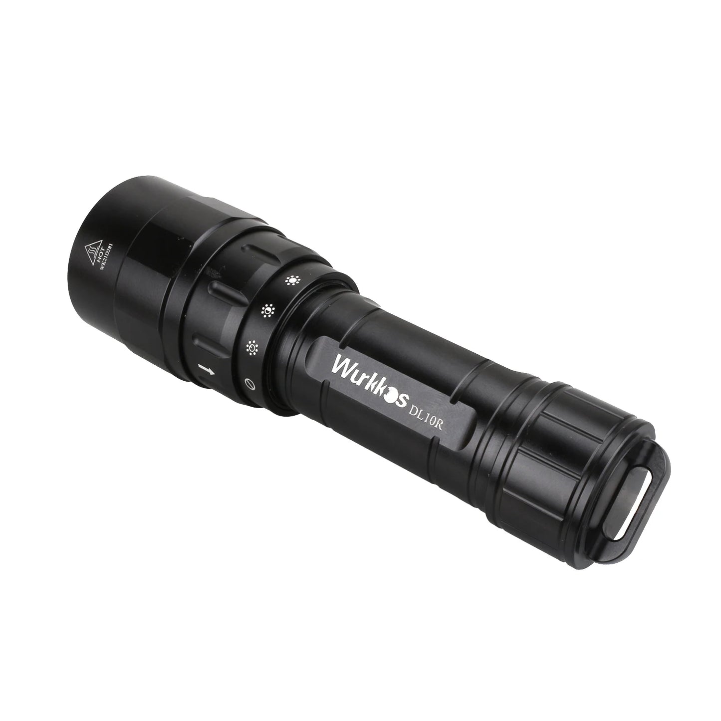 DL10R Scuba Diving Torch XHP70.2 4500lm 21700 USB C Rechargeable LED Flashlights Rotary Switch Magnetic Control